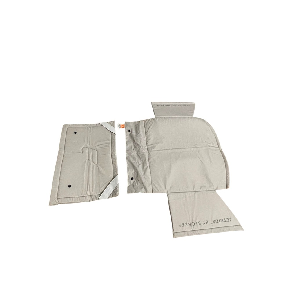 Stokke JetKids BedBox Replacement Mattress and Side Pads Set Grey I02